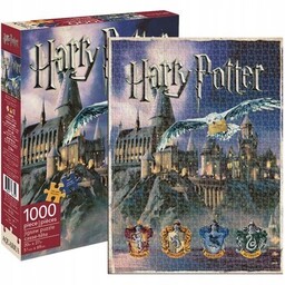 Ravensburger, puzzle, Harry Potter, List z Hogwartu, 1000