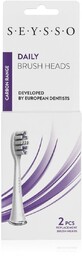 SEYSSO Carbon Końcówki do szczoteczki sonicznej Seysso Daily