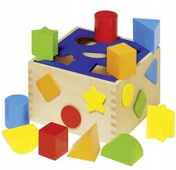 Sorter Kształtów Zabawki edukacyjne Drewniane idealne dla małych