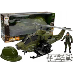 Wojskowy helikopter hełm żołnierz Zabawka Wojsko Wojskowe Pojazdy