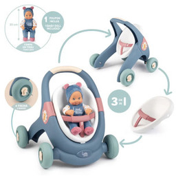 Wózek Little Chodzik Pchacz 3w1 dla Dzieci Lalka