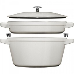 Staub Zestaw 2 Naczyń + Pokrywka 24 Cm