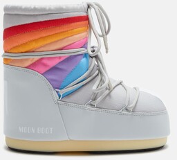 buty zimowe MOON-BOOT ICON LOW RAINBOW Glacier Grey