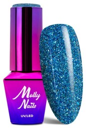 Lakier hybrydowy Molly Nails Luxury Glam Cosmic Love
