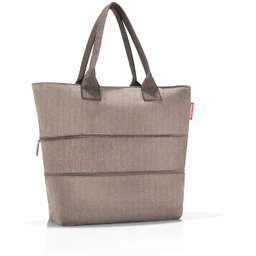 Reisenthel Torba rozkładana Shopper e1 Herringbone mokka