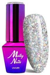 Lakier hybrydowy Molly Nails Luxury Glam Holographic 8g