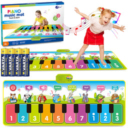 Mata Muzyczna Do Tańczenia Pianinko Nagrywa 130X48 U668Z