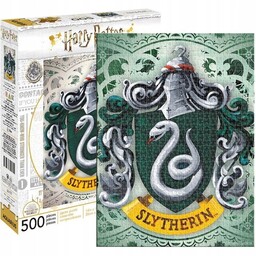 Clementoni, puzzle, Harry Potter Herb Domu Slytherin, 500