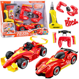 DLA DZIECI SAMOCHÓD WYŚCIGOWY Z AKCESORIAMI