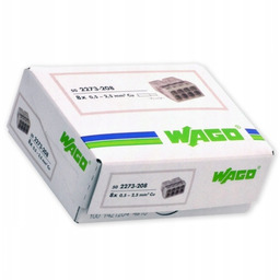 Wago Szybkozłączka Na Drut 8x2,5 2273-208 50 sztuk