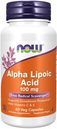NOW Alpha Lipoic Acid 100mg 60vegcaps