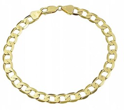 Bransoletka Złota Męska Pancerka pełna 7.00 mm pr