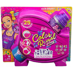 Barbie Color Reveal Imprezowe stylizacje lalka+ 25 niespodzianek
