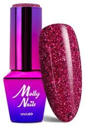 Lakier hybrydowy Molly Nails Luxury Glam Midnight Kiss