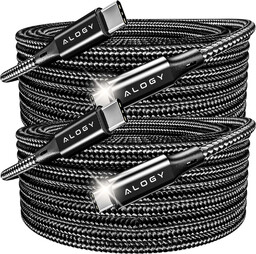 2x Kabel USB-C typ C mocny szybki 60W