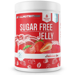 Allnutrition, galaretka o smaku truskawkowym bez dodatku cukru,