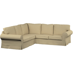 Pokrowiec na sofę narożną Ektorp, oliwkowy, 240/136 x