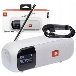 Jbl Tuner 2 White Głośnik Przenośny Radio Dab