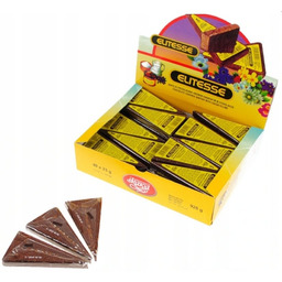 Wafelki kakaowe w czekoladzie Elitesse Trójkąty Skawa 40