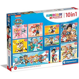 Clementoni - 20270 - Supercolor Puzzle 10 In