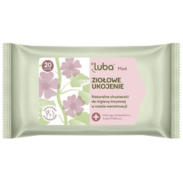 LUBA Med chusteczki do higieny intymnej Ziołowe Ukojenie