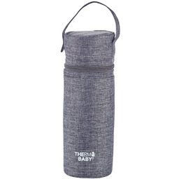 Termoopakowanie na butelki Thermobaby, szare
