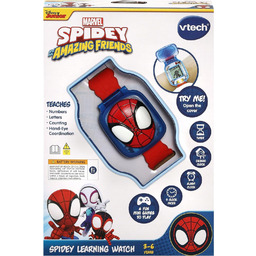 VTech Zegarek Edukacyjny Spidey Spiderman, 3–6 lat (wersja