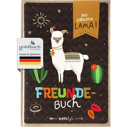goldbuch 43581 Happylife Lama książka przyjaźni do wypełniania,