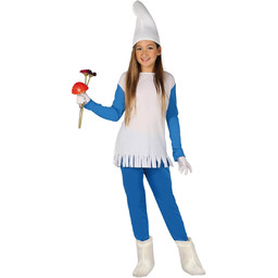 Kostium Smerfetka dla dziewczynki