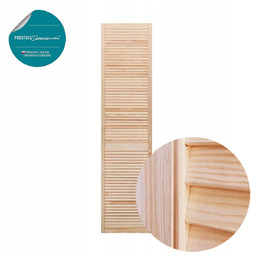 Drzwiczki ażurowe sosnowe 49,4 x 201,3 Front szuflady