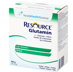 Resource Glutamin, preparat aminokwasowy, smak neutralny, 5 g