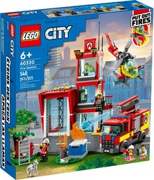 Lego City 60320 Remiza strażacka straż pożarna wóz