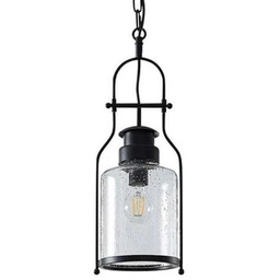 Lindby - Rozalie Lampa Wisząca Clear/Black