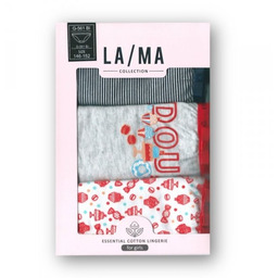 Figi dziewczęce Lama G 561 BI 3-pak