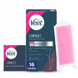 Veet Expert Bandas de cera Plastry do Depilacji