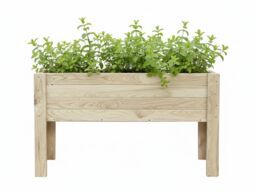 ATMOWOOD Drewniana skrzynka na kwiaty podwyższona 90 cm
