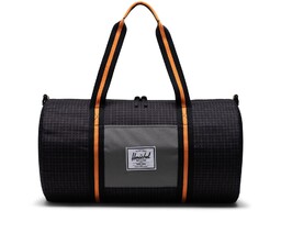 torba podróżna HERSCHEL - Sutton Mid-Volume Black Grid/Gargoyle/Sun