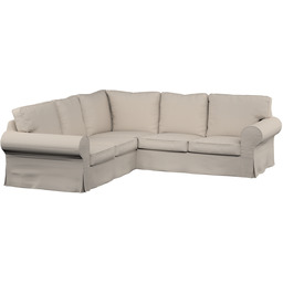 Pokrowiec na sofę narożną Ektorp, szary, 240/136 x