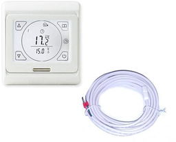 Dwu czujnikowy termostat programowalny z dotykowym wyświetlaczem
