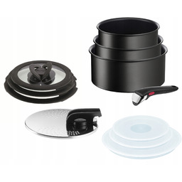 Garnki pokrywki Tefal Ingenio Unlimited 11el. aluminium