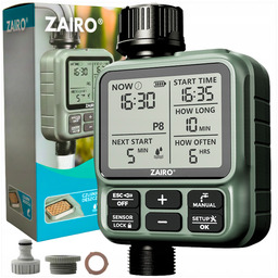 Elektroniczny Sterownik Nawadniania Programator Czasowy Zegar Zawór