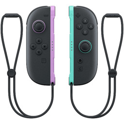 Kontroler Bezprzewodowy NINTENDO Joy-Con 2 Fioletowy, Jasnozielony