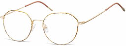 Sunoptic Lenonki Okulary oprawki optyczne 928I złoto +