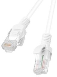 LANBERG PATCHCORD KAT.6 UTP 3M BIAŁY FLUKE PASSED