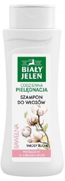 BIAŁY JELEŃ_Codzienna Pielęgnacja szampon do włosów suchych Bawełna
