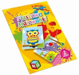 Multigra, piaskowe obrazki Sowa i Słoń, zestaw
