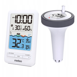 Termometr Basenowy Pływający Meteo Stacja Pogody TB3 Pomiar