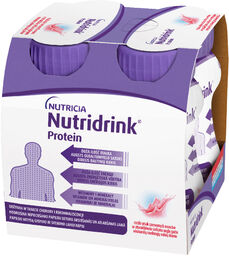 Nutridrink Protein, preparat odżywczy, rześki smak czerwonych owoców,