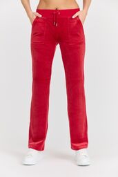 JUICY COUTURE Damskie czerwone dresowe spodnie Del Ray