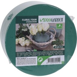 GOCKOWIAK Gąbka florystyczna Cylinder Mokra 14 x 7